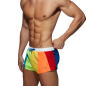SHORT DE BAIN RAINBOW MULTICOLOR ADS239 - ADDICTED