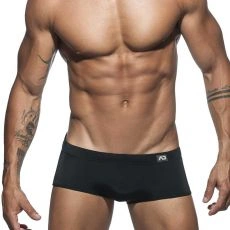 MINI BOXER DE BAIN BASIC SUNGA NOIR ADS165 - ADDICTED