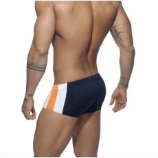 BOXER DE BAIN STRIPES BASIC MARINE ADS212 - ADDICTED