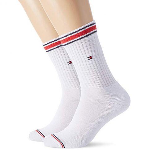 PACK DE 2 PAIRES DE CHAUSSETTES ICONIC SPORTS BLANC - TOMMY
