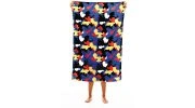 SERVIETTE DE PLAGE CAMOUFLAGE NOIRE - MODUS VIVENDI