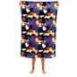 SERVIETTE DE PLAGE CAMOUFLAGE NOIRE - MODUS VIVENDI