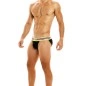 SLIP TANGA PEACE NOIR 04012  - MODUS VIVENDI
