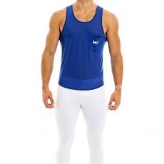 TANK TOP PEACE BLEU 04031 - MODUS VIVENDI