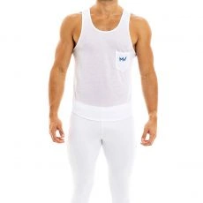 TANK TOP PEACE BLANC 04031 - MODUS VIVENDI