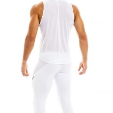 TANK TOP PEACE BLANC 04031 - MODUS VIVENDI