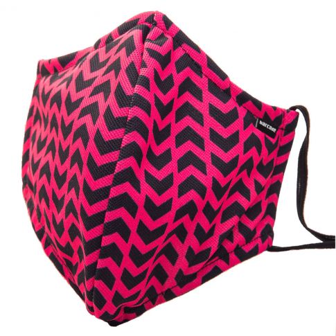 MASQUE DE PROTECTION  COLONEL LIAM NOIR/FUCHSIA - BARCODE