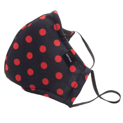 MASQUE DE PROTECTION MAJOR GENERAL MICHELINHO NOIR/ROUGE - BARCODE