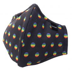 MASQUE DE PROTECTION MAJOR GENERAL MICHELINHO NOIR/RAINBOW - BARCODE