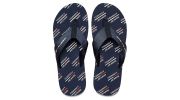 CLAQUETTES / TONGS A MOTIFS BLEU M00451  - TOMMY HILFIGER 