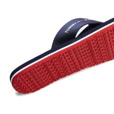 CLAQUETTES / TONGS A MOTIFS BLEU M00451  - TOMMY HILFIGER 