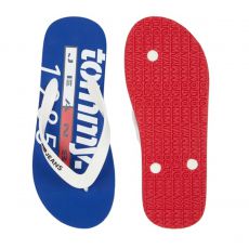 CLAQUETTES / TONGS A BRIDE BLEU M00430  - TOMMY HILFIGER 