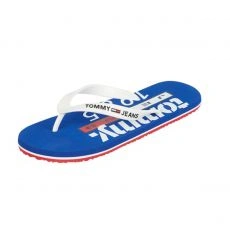 CLAQUETTES / TONGS A BRIDE BLEU M00430  - TOMMY HILFIGER 