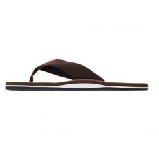 CLAQUETTES / TONGS ELEVATED A MONOGRAMME MARRON  M02692 - TOMMY HILFIGER 