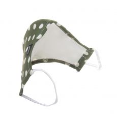 MASQUE DE PROTECTION MAJOR GENERAL MICHELINHO KAKI/BLANC - BARCODE