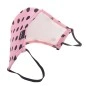 MASQUE DE PROTECTION MAJOR GENERAL MICHELINHO ROSE/NOIR - BARCODE