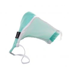 MASQUE DE PROTECTION PRIVATE FIRST CLASS TANNER TURQUOISE/BLANC - BARCODE