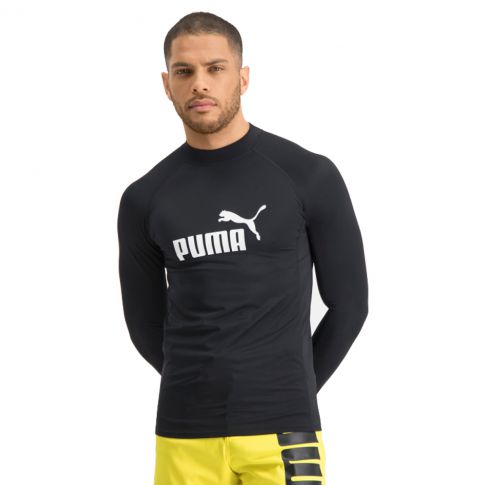 T-SHIRT MANCHES LONGUES DE BAIN SWIM MEN LONG NOIR 100000035 - PUMA