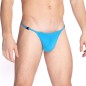 STRING DE BAIN STRIPTEASE TURQUOISE MY11X - L'HOMME INVISIBLE