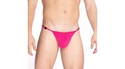 STRING DE BAIN STRIPTEASE ROSE MY11X - L'HOMME INVISIBLE
