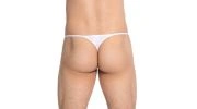STRING DE BAIN STRIPTEASE BLANC MY11X - L'HOMME INVISIBLE