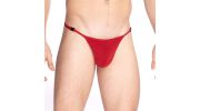 STRING DE BAIN STRIPTEASE ROUGE MY11X - L'HOMME INVISIBLE