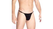 STRING DE BAIN STRIPTEASE NOIR MY11X - L'HOMME INVISIBLE