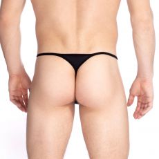 STRING DE BAIN STRIPTEASE NOIR MY11X - L'HOMME INVISIBLE