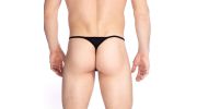 STRING DE BAIN STRIPTEASE NOIR MY11X - L'HOMME INVISIBLE