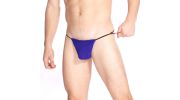 STRING DE BAIN BEACH BOOTY MARINE BA225- L'HOMME INVISIBLE