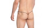 STRING DE BAIN BEACH BOOTY MARINE BA225- L'HOMME INVISIBLE