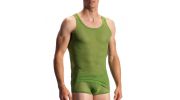 DEBARDEUR EN MESH SPORTSHIRT VERT RED1964 - OLAF BENZ