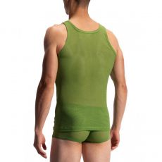 DEBARDEUR EN MESH SPORTSHIRT VERT RED1964 - OLAF BENZ
