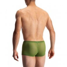 BOXER EN MESH MINIPANTS VERT RED1964  - OLAF BENZ