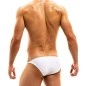 MINI SLIP DE BAIN LOW CUT BODYBUILDING BLANC - MODUS VIVENDI