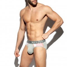 SLIP KANSAS BRIEF GRIS UN412 - ES COLLECTION