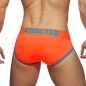 SLIP DE BAIN COCKRING C-THROUGH ORANGE FLUO AD917 - ADDICTED
