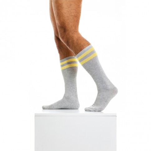 PAIRE DE CHAUSSETTES HAUTES GREY XS2012 - MODUS VIVENDI
