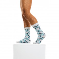 PAIRE DE CHAUSSETTES HAUTES GREY XS2014 - MODUS VIVENDI