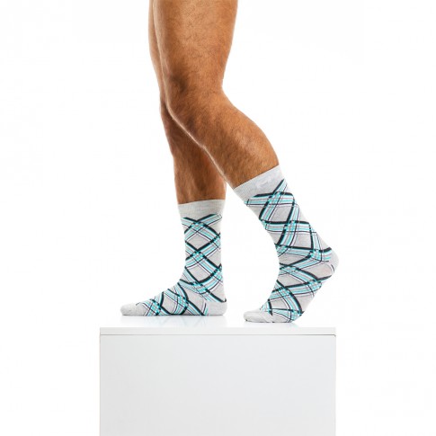 PAIRE DE CHAUSSETTES HAUTES GREY XS2014 - MODUS VIVENDI PAIRE DE CHAUSSETTES HAUTES GREY XS2014 - MODUS VIVENDI