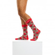 PAIRE DE CHAUSSETTES HAUTES RED XS2014 - MODUS VIVENDI