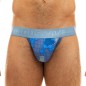 SLIP TANGA BRIEF TRAPPED CAMO BLEU 11012  - MODUS VIVENDI