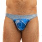 SLIP LOW CUT BRIEF TRAPPED CAMO BLEU 11013  - MODUS VIVENDI