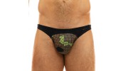 SLIP LOW CUT BRIEF TRAPPED CAMO KAKI 11013  - MODUS VIVENDI