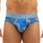 SLIP BOTTOMLESS TRAPPED CAMO BLEU 11014  - MODUS VIVENDI