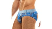 SLIP BOTTOMLESS TRAPPED CAMO BLEU 11014  - MODUS VIVENDI