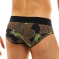 SLIP BRIEF TRAPPED CAMO KAKI 11015  - MODUS VIVENDI