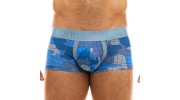 BOXER TRAPPED CAMO BLEU 11021  - MODUS VIVENDI