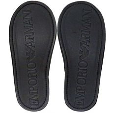 CHAUSSONS NOIR & ARGENT XJPM01-XD213 - ARMANI