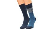 PACK DE 2 PAIRES DE CHAUSSETTES ONE R BLEU - TOMMY